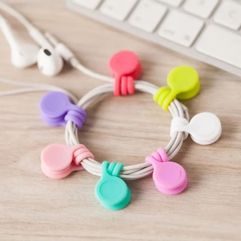 3pcs Magnetic Earphone Cable Organizer - Image 0