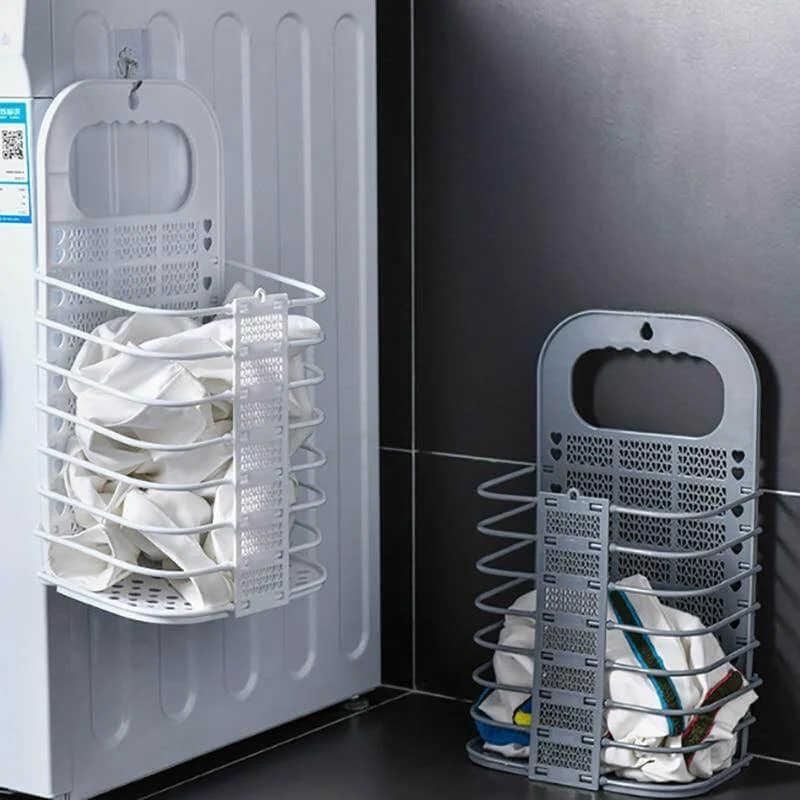 Foldable Dirty Wall Laundry Basket - Image 0