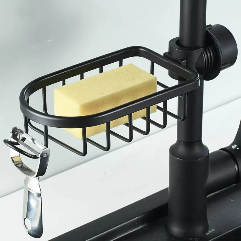 Kitchen Faucet Hanging Storage Rack - Image 0