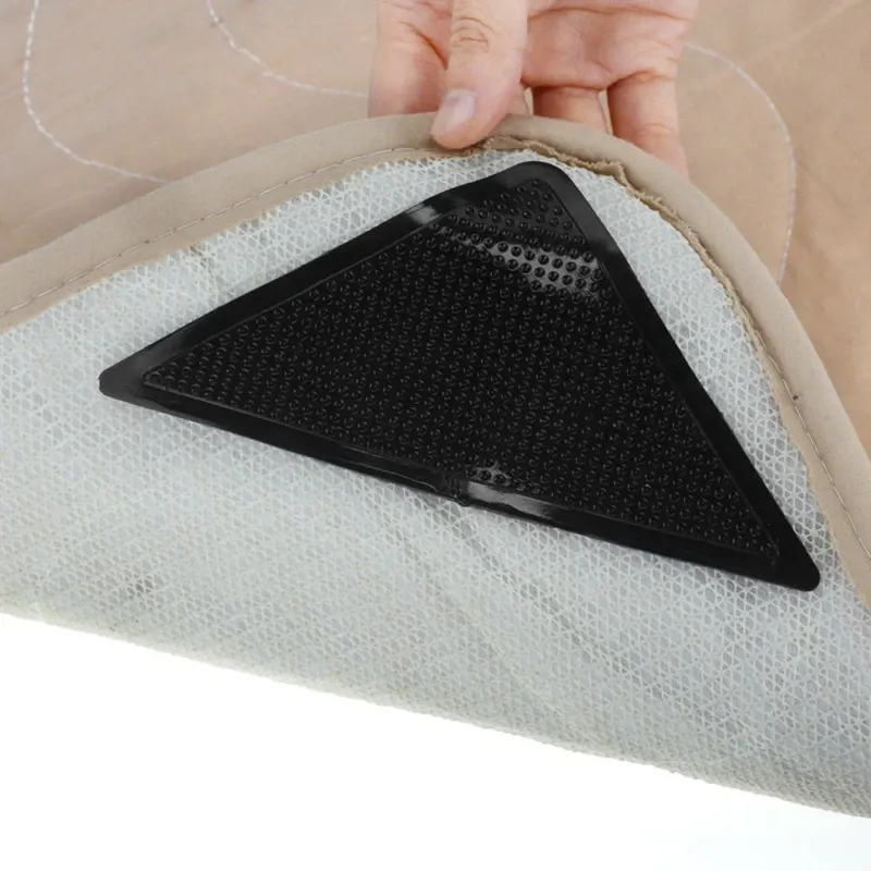 4pcs Reusable Non Slip Carpet Stickers - Image 0