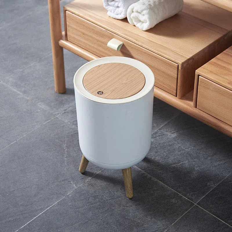 Nordic Style Elegant One Touch Trash Can - Image 0