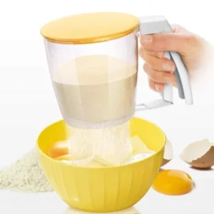 Hand-Pressed Flour Sifter Filter Strainer Gadget - Image 0