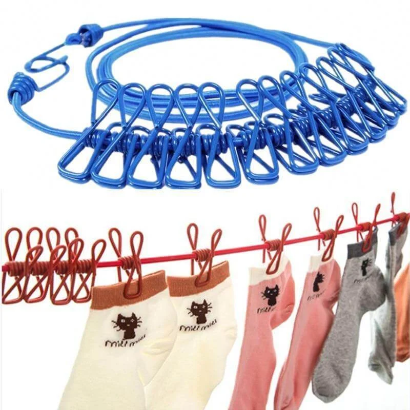 Portable Easy Dry Windproof Travel Camping Drying Rope - Image 0