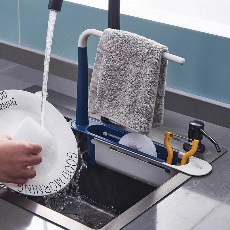 2in1 Kitchen Sink Folding Drain Rack - Image 0