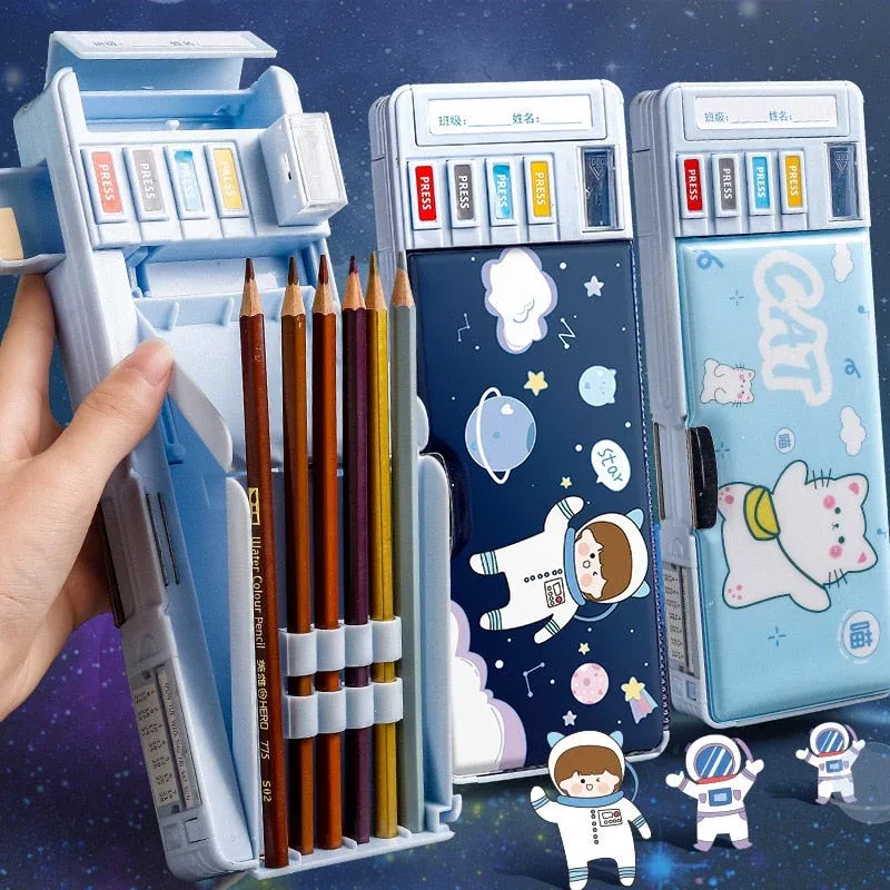 Stationery Kids Cartoon Pencil Storage Box - Image 0
