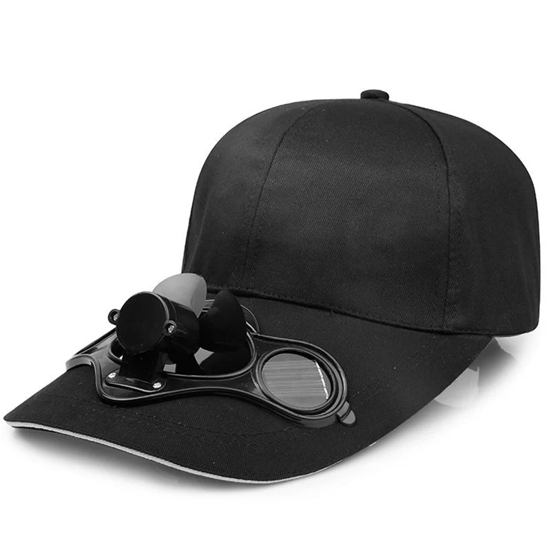 Solar Fan Summer Outdoor Baseball Hat - Image 0