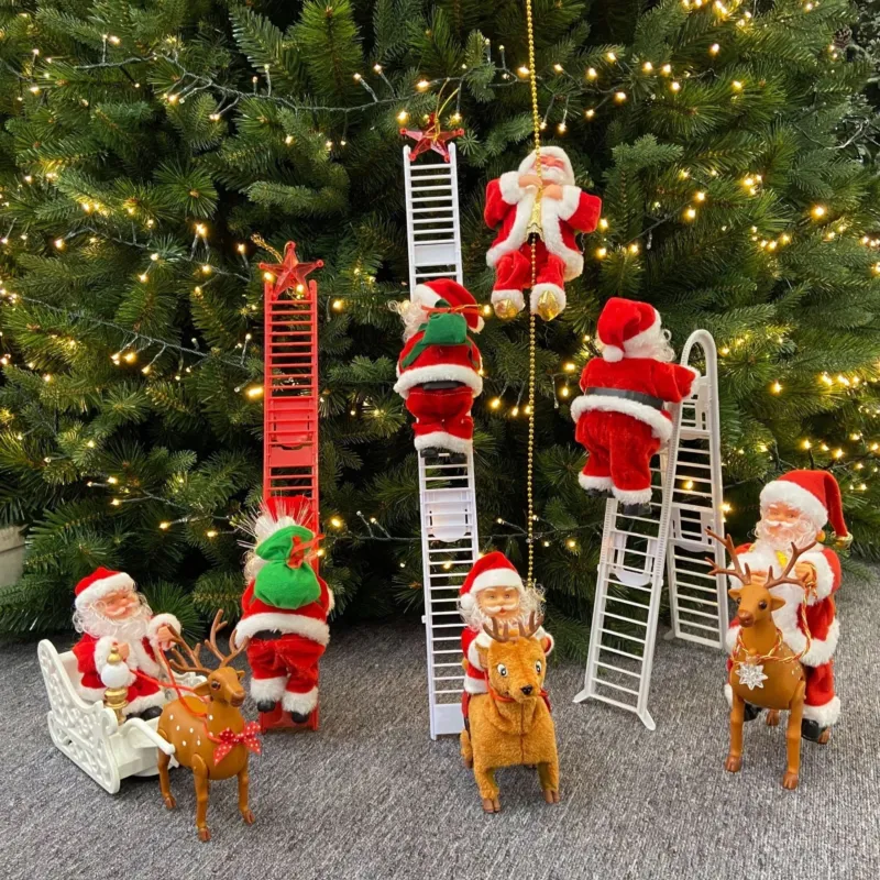 Electric Christmas Santa Claus Decor Toys - Image 0