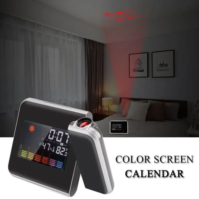 Creative Digital Projector Alarm Clock - Image 0