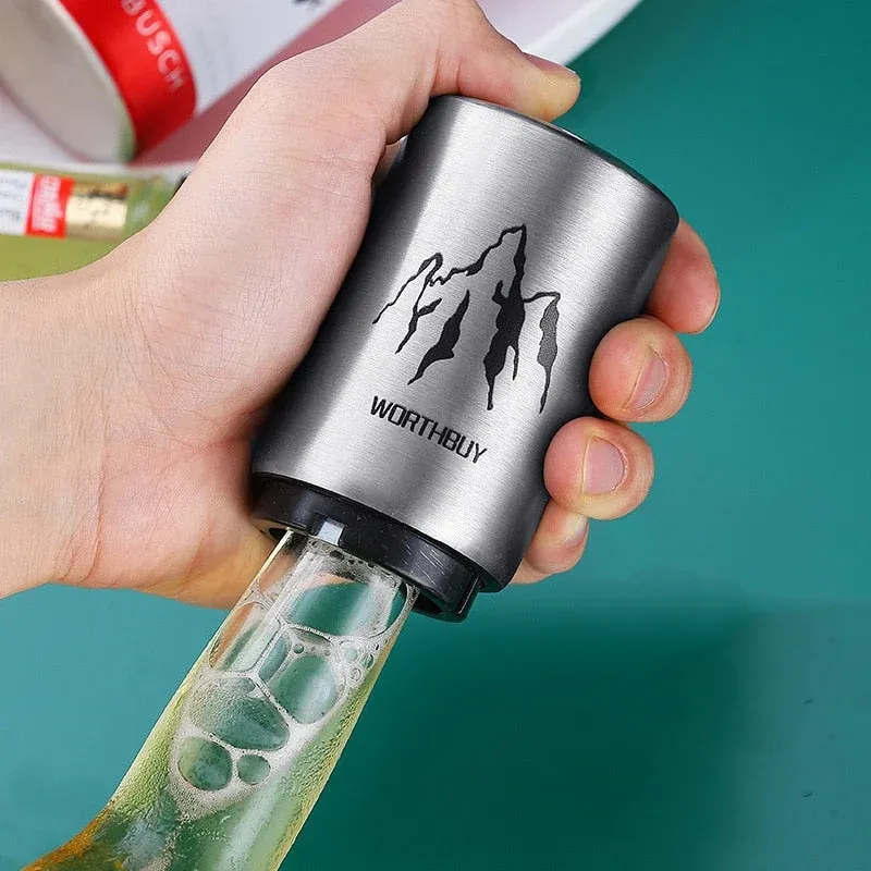 Easy Press Automatic Bottle Opener - Image 0