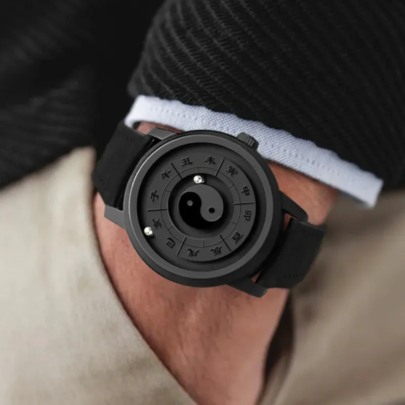 Magnetic Ying Yang Levitation Elegant Watch - Image 0
