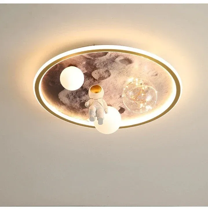 Dreamy Astronaut Lunar Light Led Ceiling Lamps - Image 0