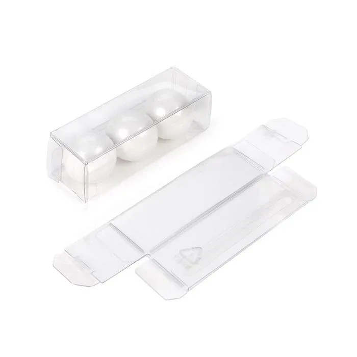 rPET Crystal Clear Box 2.5x2.5x7.6 cm