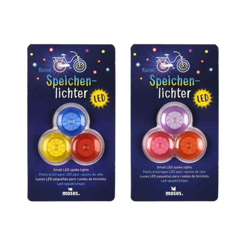 Kleine Speichenlichter LED 3er Set