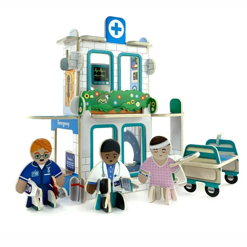 Spielset Steckspiel 'Krankenhaus' 6+