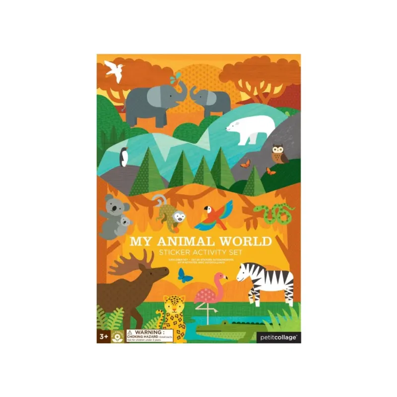 'Tierwelt' Sticker Activity Set