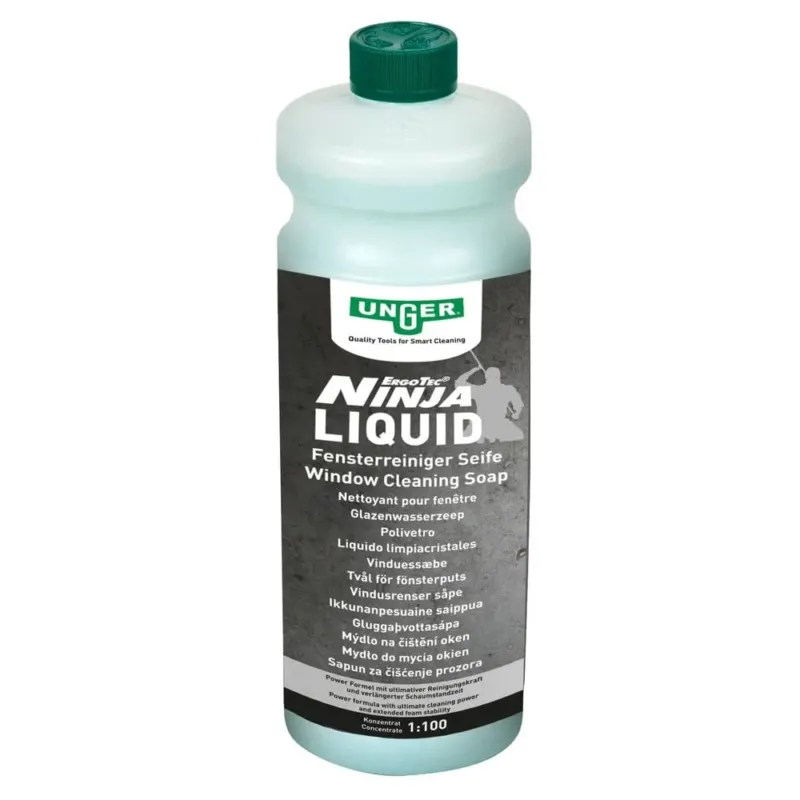 UNGER NinJa Liquid Fensterreinigungsseife