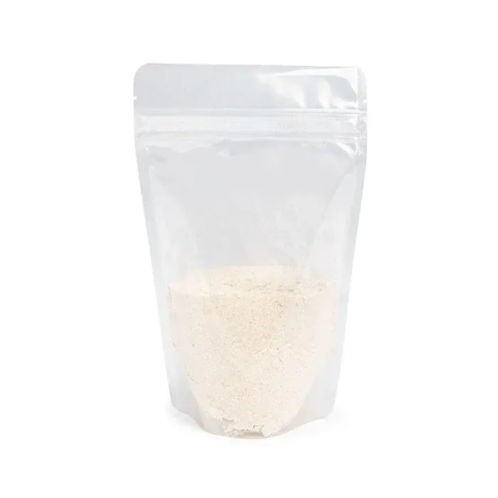 Stand Up Pouches clear "Velcro closure" 13x7,9x20,6 cm