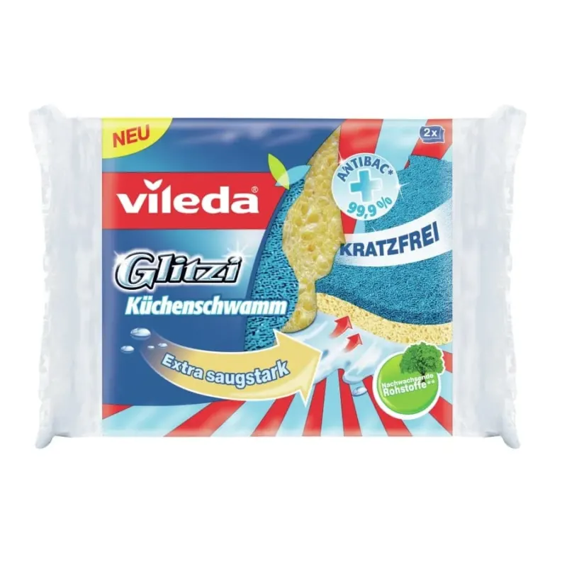 Vileda Glitzi Küchenschwamm kratzfrei