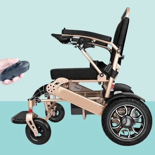 Remote Control Foldable Electric Safe Wheelchair - Image 0