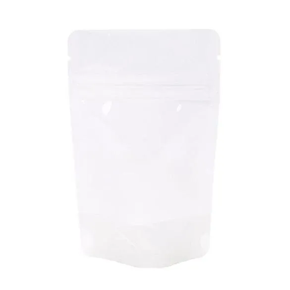 Stand Up Pouches Rice Paper Transparent/White 7.9x5.1x13cm | 28 grams