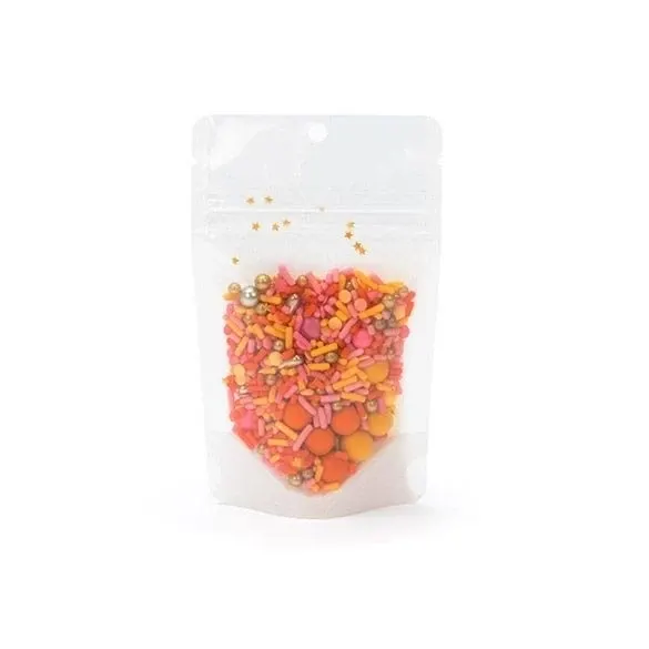 Stand Up Pouches Rice Paper Transparent/White 7.9x5.1x13cm | 28 grams with hang hole
